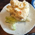 もつ焼き けいすけ - タマポテサラダ