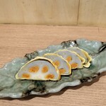 季節料理 湧 - からし蓮根