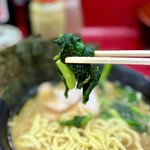 ラーメン 杉田家 - 青菜