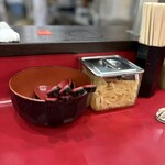ラーメン 杉田家 - 卓上アイテム