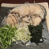 新和食 竹林坊 - 温物　鮑しゃぶしゃぶ
