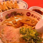 天下一品 - H26/1こってりラーメンと餃子