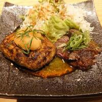 宮崎牛ハンバーグ
                                    ～ハラミステーキトッピング～