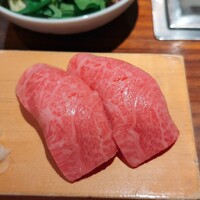 THE 雪月花 - 岩塩　醤油　肉寿司　まろやかで柔らかい　角のない丸い味わい