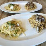 リトルネスト - パスタはシェア盛りにして頂けます！