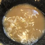 つけソバ いしい - 柚子入りスッキリスープ