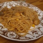 チロル - ホタテのトマトスパゲッティー（曜日限定セットメニュー）