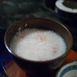 粥茶屋 写楽 - ベーコン粥