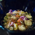 粥茶屋 写楽 - 夏野菜の冷し鉢