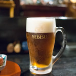 粥茶屋 写楽 - 琥珀ヱビス