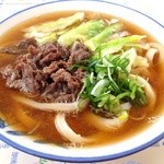 しょうちゃんうどん - かけうどん¥350＋肉¥100