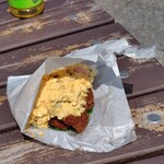 道の駅 若狭おばま - 料理写真:ソースカツバーガー