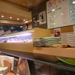 江戸前 びっくり寿司 - カウンター