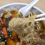 我流食堂 - スタミナホットの細麺