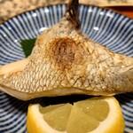 和泉鮨 - タイカマの塩焼き