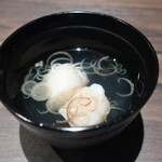 灯 - 帆立のお吸物