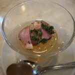 THETA　MU - お通し　カモちゃん旨し