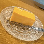 スシコーヒー - デザートの玉子ケーキ