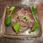 ラ・メゾン - 鮮魚のカルパッチョ ベビーリーフサラダ