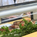 亀庄寿司 - 店内