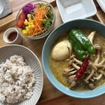 カフェ ボッチ - グリーンカレー