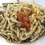 程味珍 - 乾意麺（小）（豆板醤を混ぜて）