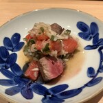 浅草壽司清 - マグロのホホ肉