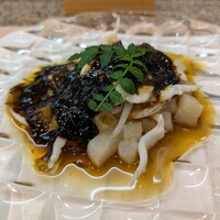 手料理 右近 - 白魚と蕪らの磯辺餡