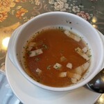 洋食屋 マ・メゾン 星ヶ丘本店 - セットのスープ