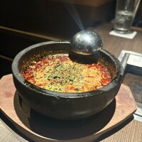 原宿焼肉 KINTAN - すごく辛い担担麺　小辛（ハーフ）
