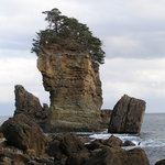 鮨・食の宿 丸仙 - 田老の観光スポット「三王岩」も徒歩5分ちょい