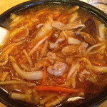 中華料理 天山 - 細切り肉麺