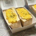STEAM BREAD - チーズオムレツパン