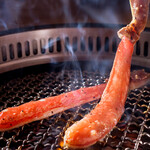 焼肉 平城苑 - 生ずわいがに焼 1本