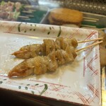 炭火焼とり味良 - 皮（塩）