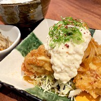 自家製タルタルのチキン南蛮御膳　日替わり小鉢付き