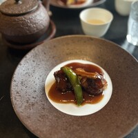 開化亭 - 飛騨ポークと黒酢