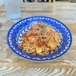 niwa cafe - モッツアレラのトマトパスタ