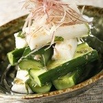 じとっこ組合 - 長芋と胡瓜の梅和え