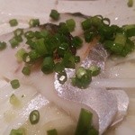 俺の魚を食ってみろ!! - (2014/8/1)炙った後は刻み葱をかけていただきます♪