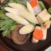 人形町今半 本店 - 椎茸もこだわりのもの