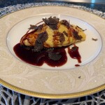 鉄板DINING集 - トリュフオムレツ