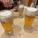 すし処あさまる - 生ビール