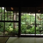 瓢亭 - 夏仕立ての建具