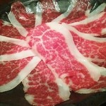 馬肉専門店 よかよか - すきやきのお肉♪