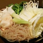 馬肉専門店 よかよか - すき焼きのお野菜♪