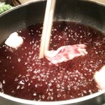 馬肉専門店 よかよか - お肉をしゃぶしゃぶ♪