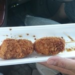 ねむの丘 物産館 - 岩牡蠣のフライ(^^)400円