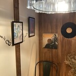 walk side cafe - センスが良い店内の装飾たち。