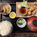 ろばた焼 とみなが - 唐揚げ定食